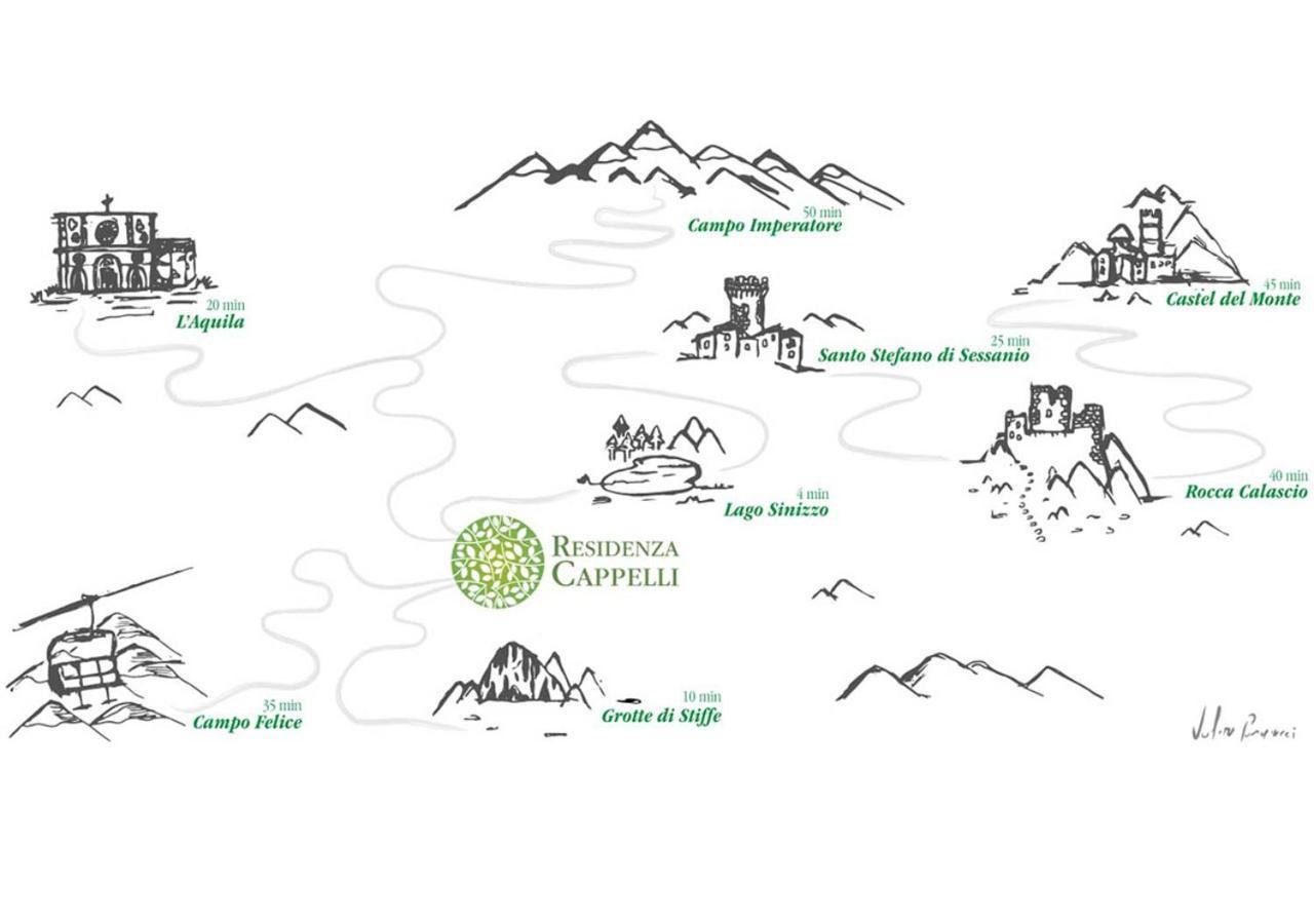 Residenza Cappelli - Affittacamere San Demetrio ne' Vestini 外观 照片